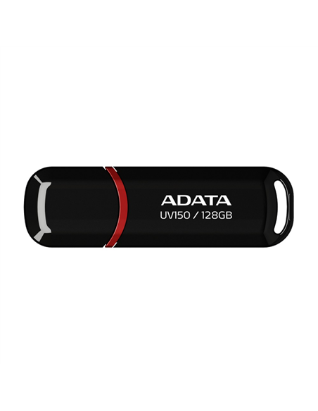 USB Flash накопитель ADATA UV150, 128Гб, Чёрный
