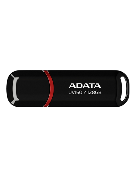 USB Flash накопитель ADATA UV150, 128Гб, Чёрный