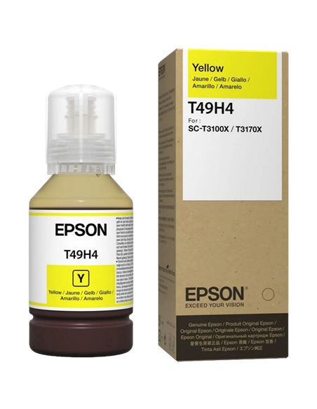 Контейнер с чернилами Epson T49H, C13T49H400, Желтый
