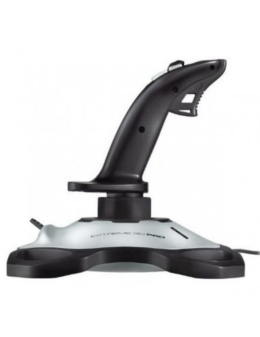 Joystick pentru jocuri Logitech Extreme 3D Pro, Argintiu