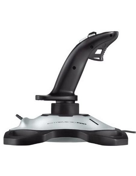 Joystick pentru jocuri Logitech Extreme 3D Pro, Argintiu Joystick pentru jocuri Logitech Extreme 3D Pro, Argintiu