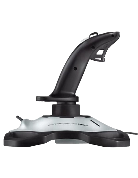 Joystick pentru jocuri Logitech Extreme 3D Pro, Argintiu Joystick pentru jocuri Logitech Extreme 3D Pro, Argintiu