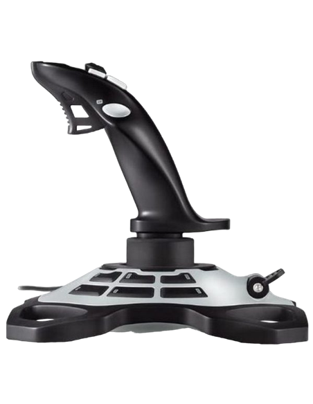 Joystick pentru jocuri Logitech Extreme 3D Pro, Argintiu Joystick pentru jocuri Logitech Extreme 3D Pro, Argintiu