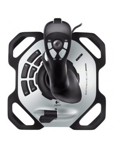 Игровой джойстик Logitech Extreme 3D Pro, Серебристый