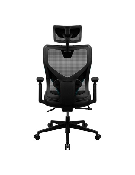 Игровое кресло ThunderX3 Yama1, Искусственная кожа, Чёрный/Голубой