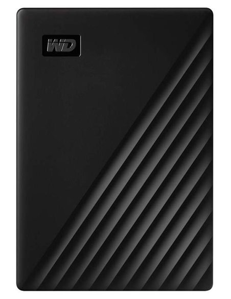 HDD portabil extern Western Digital WD My Passport, 2 TB, Negru (WDBYVG0020BBK-WESN)