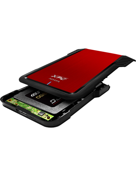 Внешний корпус ADATA XPG EX500, Красный (AEX500U3-CRD)