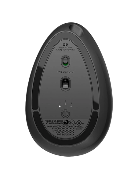 Mouse Wireless Logitech MX Vertical, Negru