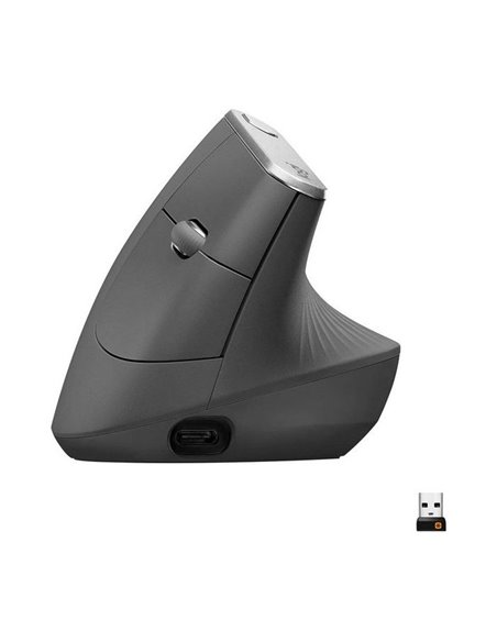Беcпроводная мышь Logitech MX Vertical, Чёрный Беcпроводная мышь Logitech MX Vertical, Чёрный
