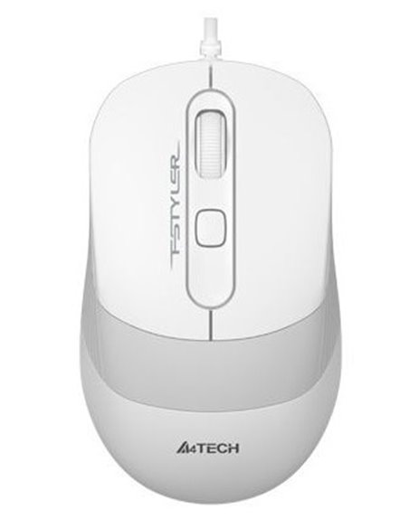 Мышь A4Tech FM10, Белый/Серый