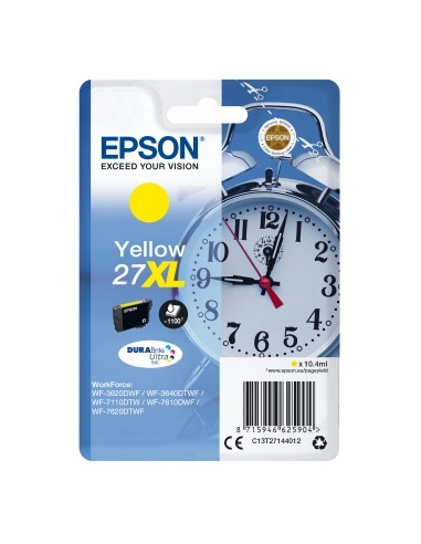 Картридж чернильный Epson 27XL DURABrite Ultra Ink, 10мл, Желтый