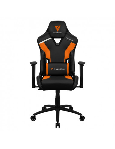 Scaun Gaming ThunderX3 TC3, PU Piele, Negru/Portocaliu