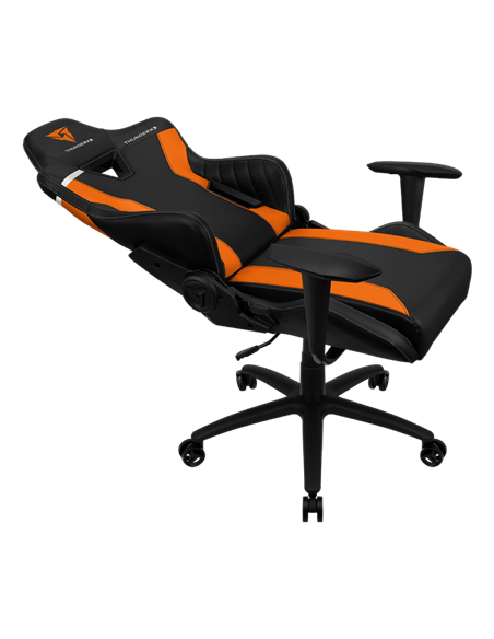 Scaun Gaming ThunderX3 TC3, PU Piele, Negru/Portocaliu