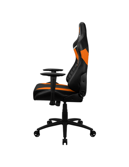 Scaun Gaming ThunderX3 TC3, PU Piele, Negru/Portocaliu