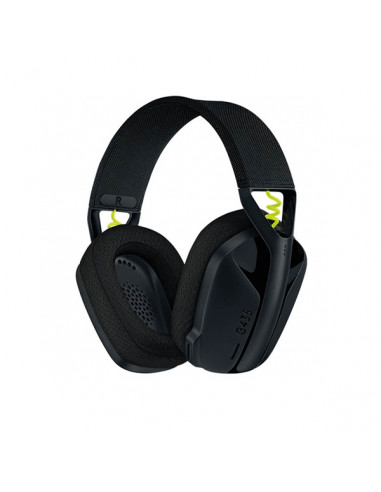 Căști gaming Logitech G435, Wireless, Negru