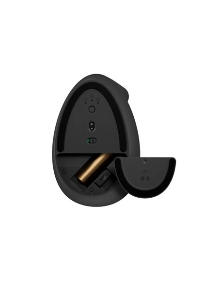 Mouse Wireless Logitech Lift Vertical, Negru