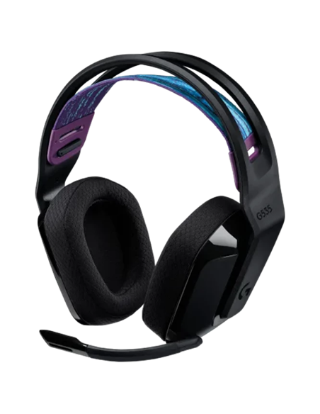 Căști gaming Logitech G535, Fără fir, Negru