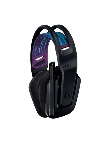 Căști gaming Logitech G535, Fără fir, Negru