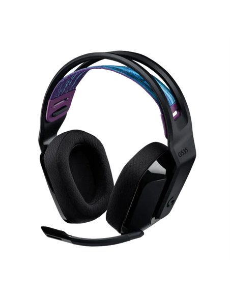 Căști gaming Logitech G535, Fără fir, Negru
