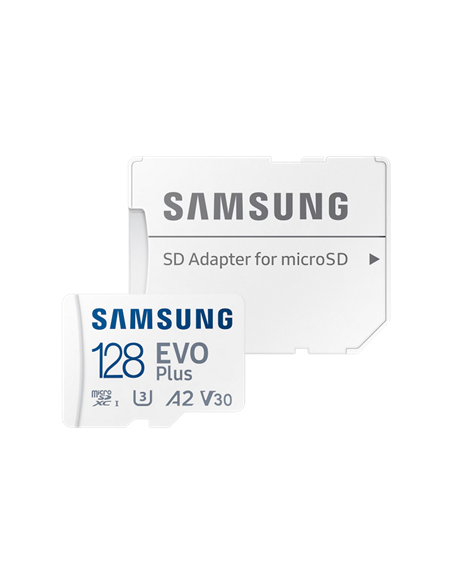 Карта памяти Samsung EVO Plus MicroSDXC, 128Гб (MB-MC128SA/EU)