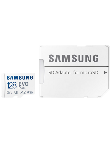 Карта памяти Samsung EVO Plus MicroSDXC, 128Гб (MB-MC128SA/EU)
