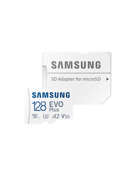 Карта памяти Samsung EVO Plus MicroSDXC, 128Гб (MB-MC128SA/EU)