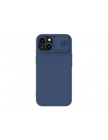 Чехол Nillkin iPhone 14, CamShield Silky Silicone, Синий