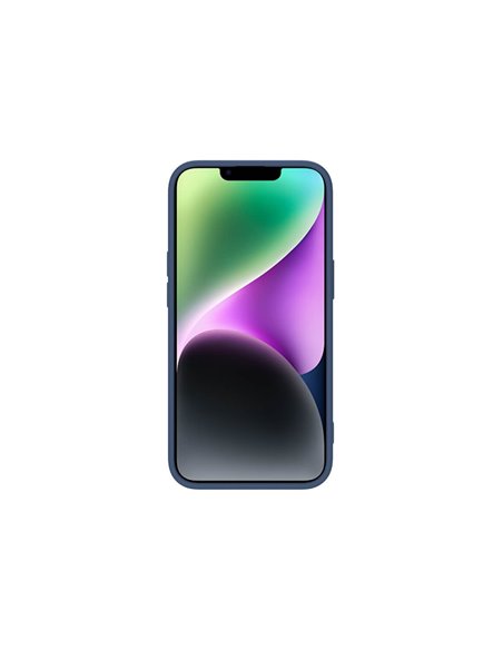 Чехол Nillkin iPhone 14, CamShield Silky Silicone, Синий