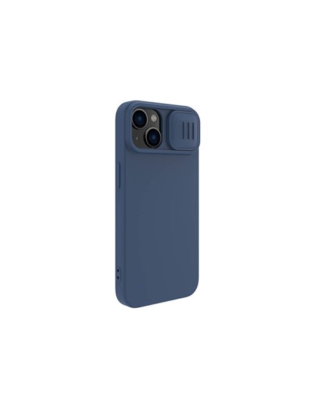 Чехол Nillkin iPhone 14, CamShield Silky Silicone, Синий