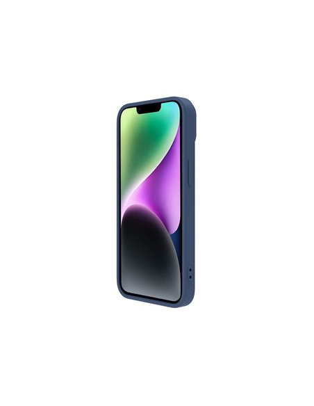 Чехол Nillkin iPhone 14, CamShield Silky Silicone, Синий