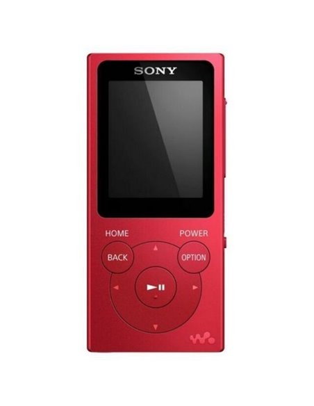 Аудиоплеер Sony NW-E394 Walkman, 8 ГБ (Красный)