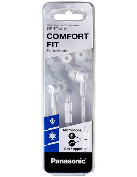 Наушники Panasonic RP-TCM115GC, White