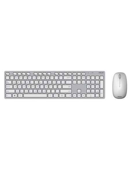 Клавиатура и мышь ASUS W5000, Беспроводное, Белый