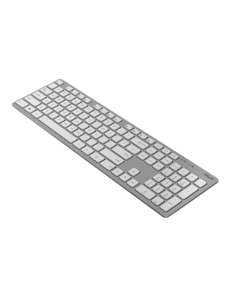Клавиатура и мышь ASUS W5000, Беспроводное, Белый