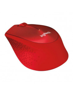 Mouse Wireless Logitech M330 Silent Plus, Roșu 2