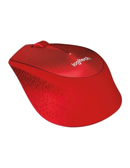 Mouse Wireless Logitech M330 Silent Plus, Roșu