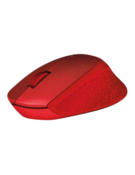 Mouse Wireless Logitech M330 Silent Plus, Roșu
