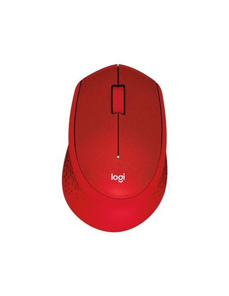 Беcпроводная мышь Logitech M330 Silent Plus, Красный