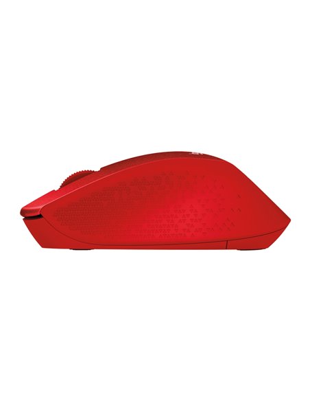 Беcпроводная мышь Logitech M330 Silent Plus, Красный