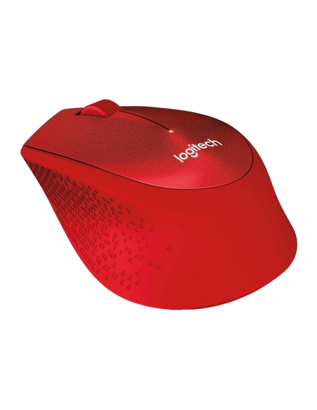 Mouse Wireless Logitech M330 Silent Plus, Roșu