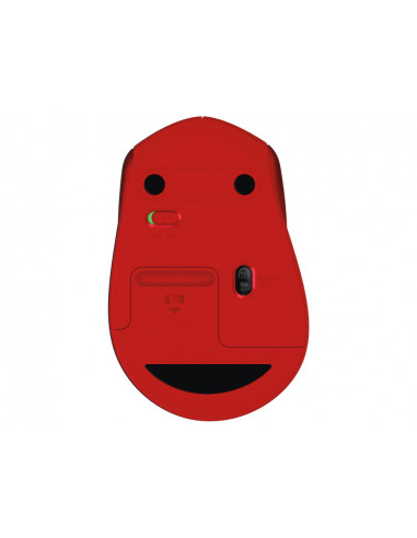 Беcпроводная мышь Logitech M330 Silent Plus, Красный