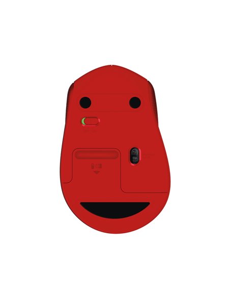 Беcпроводная мышь Logitech M330 Silent Plus, Красный