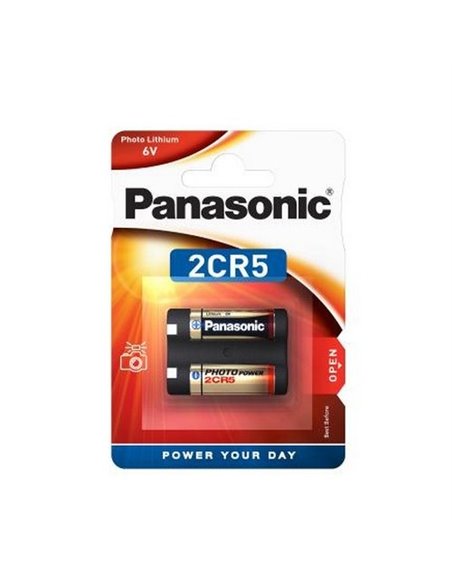 Baterii Panasonic 2CR-5L, 2CR5, 1400 mAh, 2 buc.