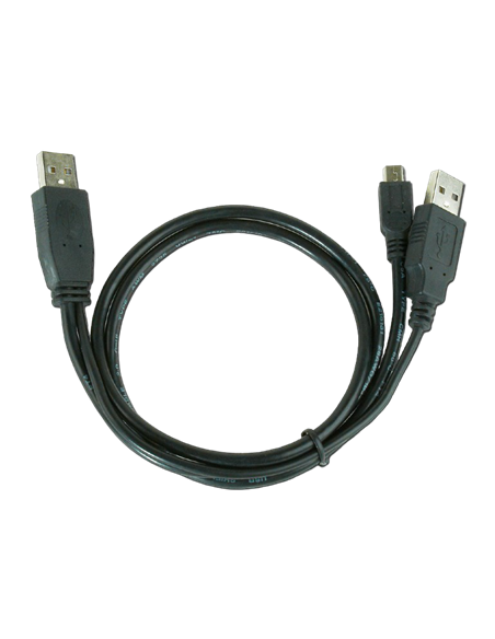 Cablu de încărcare și date Cablexpert CCP-USB22-AM5P-3, 2 х USB 2.0/Mini-USB, 0,9 m, Negru Cablu de încărcare și date Cablexpert CCP-USB22-AM5P-3, 2 х USB 2.0/Mini-USB, 0,9 m, Negru
