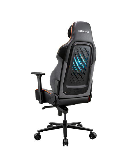 Scaun Gaming Cougar NxSys AERO, PU Piele, Negru | Portocaliu
