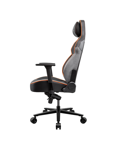 Scaun Gaming Cougar NxSys AERO, PU Piele, Negru | Portocaliu