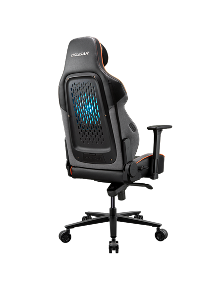 Игровое кресло Cougar NxSys AERO, Искусственная кожа, Черный | Оранжевый