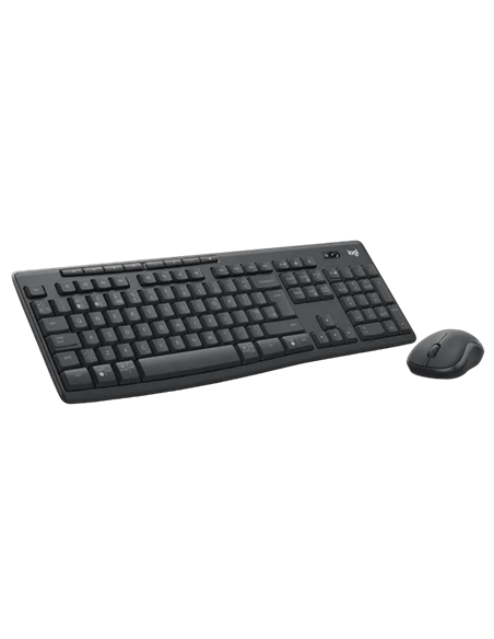 Клавиатура и мышь Logitech MK370, Беспроводное, Чёрный