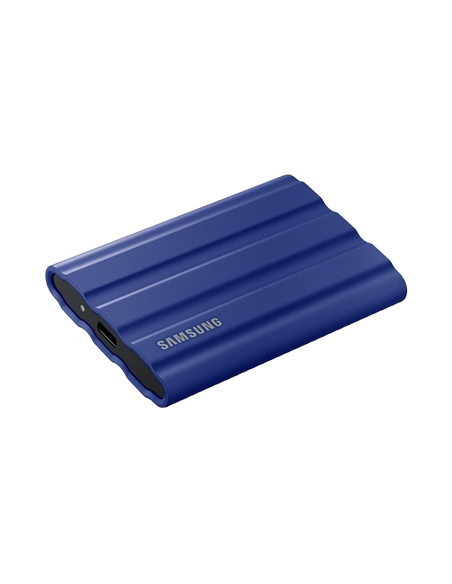 Внешний портативный SSD накопитель Samsung T7 Shield, 1 ТБ, Синий (MU-PE1T0R/EU)