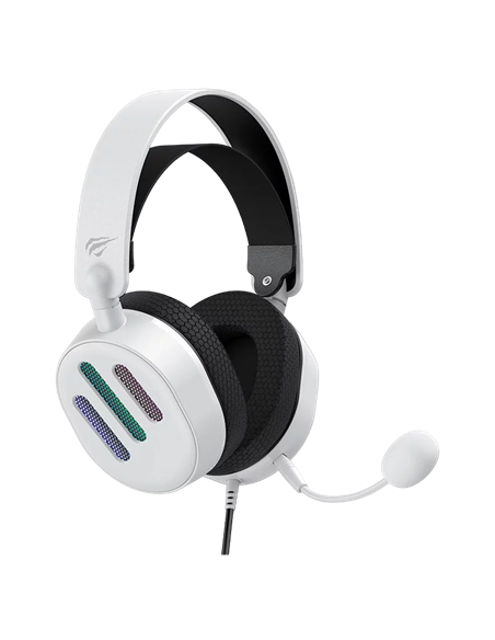 Căști gaming Havit H2038U, USB, Alb Căști gaming Havit H2038U, USB, Alb